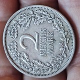 Germania 2 reichs mark 1927 A , argint 10 grame