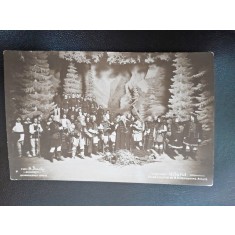 Carte postala, scena din piesa Viforul actul III inceput de secol XX