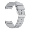 Curea silicon, compatibila Samsung Galaxy Watch 4, 44mm, VD Very Dream&reg;, Quick Release, Gray Lava
