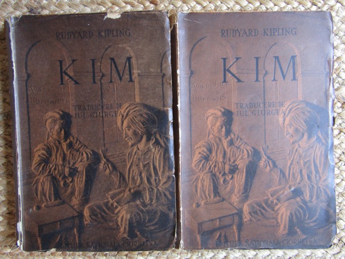 R.Kipling - KIM - vol.1 si 2 ,interbelica ,Ed.Nationala Ciornei