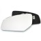 Geam oglinda Honda Civic (Fb) Eu/Us Sedan, 09.2011-, Honda Civic (Fb) Hatchback, 01.2012-, Stanga, Crom, Cu incalzire, Asferica, BestAutoVest 38C1545
