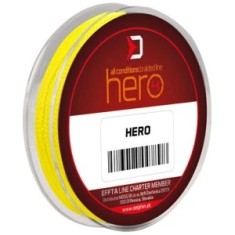 Fir Textil Delphin Hero 4 Galben Fluo, 0.12mm, 8.20kg, 15m foto