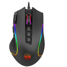 Mouse gaming Redragon Predator M612RGB-BK, 8000 DPI, Iluminare RGB, USB, Negru