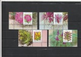 ROMANIA 2022 LP 2382 PLANTE ENDEMICE DIN CARPATI SERIE CU VINIETA 2 MNH NESTAMPILATA