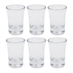 Set 36 Pahare Sticla Clasice de Shoturi Niloufar 50ml SH0268GCL CNN39776 foto