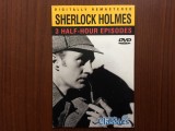 Sherlock Holmes 3 Half Hour episodes digitally remastered DVD disc video VG+