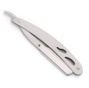 Brici Profesional Barbierit Otel Inoxidabil MyStyle Argintiu Fata/Corp + 1 Lama - Brici Barbati, Ras Capilar, Safety Razor