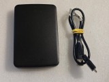 Hard disk extern Toshiba Canvio Basics 2TB, 2.5", USB 3.0, DTB320, Negru