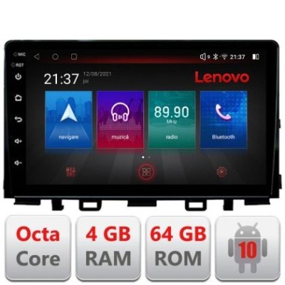 Navigatie Kia Stonic 2016-2020 Android radio gps internet Octa Core 4+64 LTE Kit-Stonic+EDT-E509-PRO CarStore Technology foto