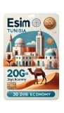 eSIM Tunisia 20GB 30Days Economy