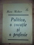 Politica, o vocatie si o profesie- Max Weber