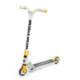 Trotineta Freestyle Micro MX Trixx 2.0 Gri/Galben, Roti 100mm PU, Ghidon Fix 77cm, Max 100kg, Pentru Adolescenti