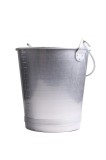 Galeata aluminiu 12L cu cioc turnare UKAL , recipient multifunctional pentru ferma