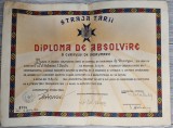 Diploma de absolvire a cursului de indrumare Straja Tarii 1940