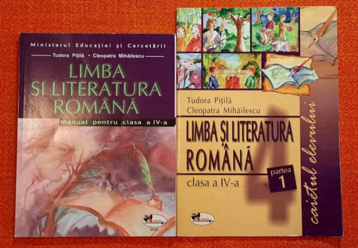 Limba si literatura romana Manual + Caietul elevului (partea 1) Clasa 4 Pitila