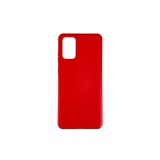 Husa protectie Flippy compatibila cu Samsung Galaxy S21 Ultra Liquid Silicone Case Rosu