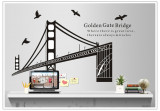 Cumpara ieftin Sticker Golden Gate Bridge