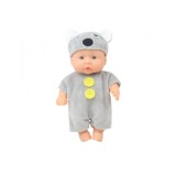 Papusa bebelus 20cm Muse, Costumas Gri