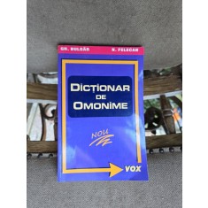 Dicționar de omonime - Gh. Bulgăr, N. Felecan