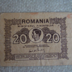 Bancnota 20 Lei 1945 - XF