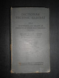 Alfred Schlomann - Dictionar technic ilustrat. Elemente de masini (1922)