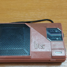 RADIO IRIS MODEL 1210 FABRICAT DE TEHNOTON , NU FUNCTIONEAZA ,DOAR FASAIE .