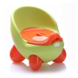 Olita Copii Cangaroo Throne Verde cu Spatar, Vas WC, Container Detasabil, Confortabila si Sigura, Cangaroo