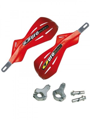 Set protectii maini Ufo Plast cu aluminiu 28.6 rosii Cod Produs: MX_NEW PM01633070 foto