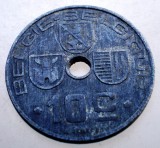 2.164 BELGIA WWII 10 CENTIMES 1944, Europa, Zinc