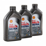 Set 3 Buc Ulei Motor Shell Helix Ultra 5W-40 1L