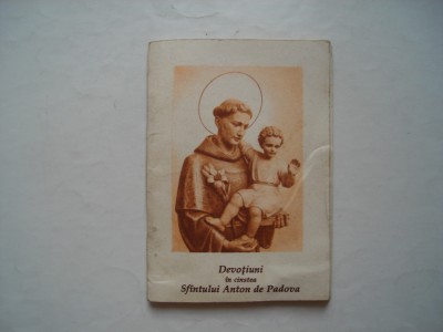 Devotiuni in cinstea Sfantului Anton de Padova (romano-catolica) foto