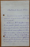 Scrisoare a scriitorului Ion Nenitescu din Galati catre Dimitrie Sturdza , 1895