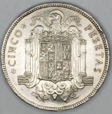 SPANIA 5 PESETAS 1949 {49} KM 778 [8]