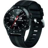 Smartwatch MaxCom FW37 Argon, GPS, bratara TPU - Negru