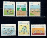 Paraguay 1992 - Jocurile Olimpice, sport, serie neuzata