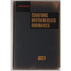 EQUATIONS DIFFERENTIELLES ORDINAIRES par L. PONTRIAGUINE , 1969