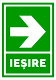 Semn pentru iesire cu sageata in dreapta