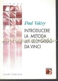 Cumpara ieftin Introducere la Metoda Lui Leonardo Da Vinci - Paul Valery, Editura Paralela 45, Bucuresti, 2002, Studii Literare