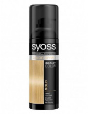 Spray colorant Syoss Color Sprays Gold, 120 ml foto