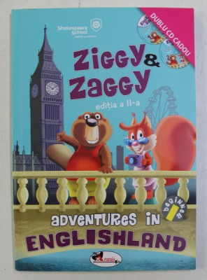 ZIGGY and ZAGGY - ADVENTURES IN ENGLISHLAND , 2013 , CONTINE CD foto