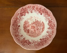 BOL DIN PORTELAN ENGLEZESC- ROMANTIC ENGLAND J. &amp; G. MEAKIN D21,5CM