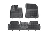 Covorase auto Citroen Berlingo, 06.2018-, Opel Combo/Life, 09.2018-; Peugeot Partner/Rifter, 06.2018, negru; elastomer, RapidAuto