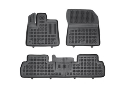 Covorase auto Citroen Berlingo, 06.2018-, Opel Combo/Life, 09.2018-; Peugeot Partner/Rifter, 06.2018, negru; elastomer, RapidAuto foto