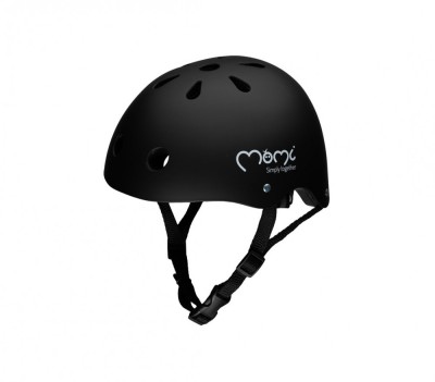 Casca bicicleta copii, Momi - Black Matt foto