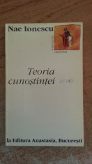 Teoria cunostintei &amp;amp;#8211; Nae Ionescu foto