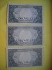 HOPCT ROMANIA 1000 LEI 1941 10 SEPEMBRIE -AUNC / UNC [ 8 ]- RARITATE 3 SERII CONSECUTIVE !!!!!
