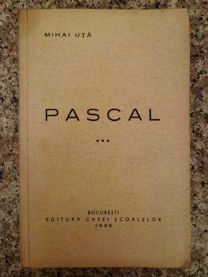 Pascal Vol. 3 - Mihai Uta ,553371 foto