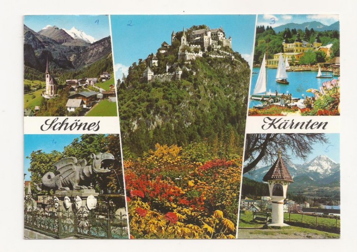 AT4 -Carte Postala-AUSTRIA- Karnten, circulata 1995