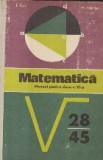 Matematica, Manual pentru clasa a VI-a (Rusu, Hollinger)