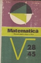 Matematica, Manual pentru clasa a VI-a (Rusu, Hollinger) foto